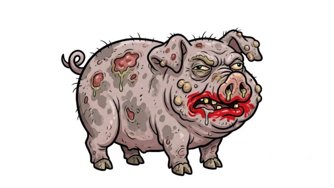 Lipstick on a pig. Google Gemini.